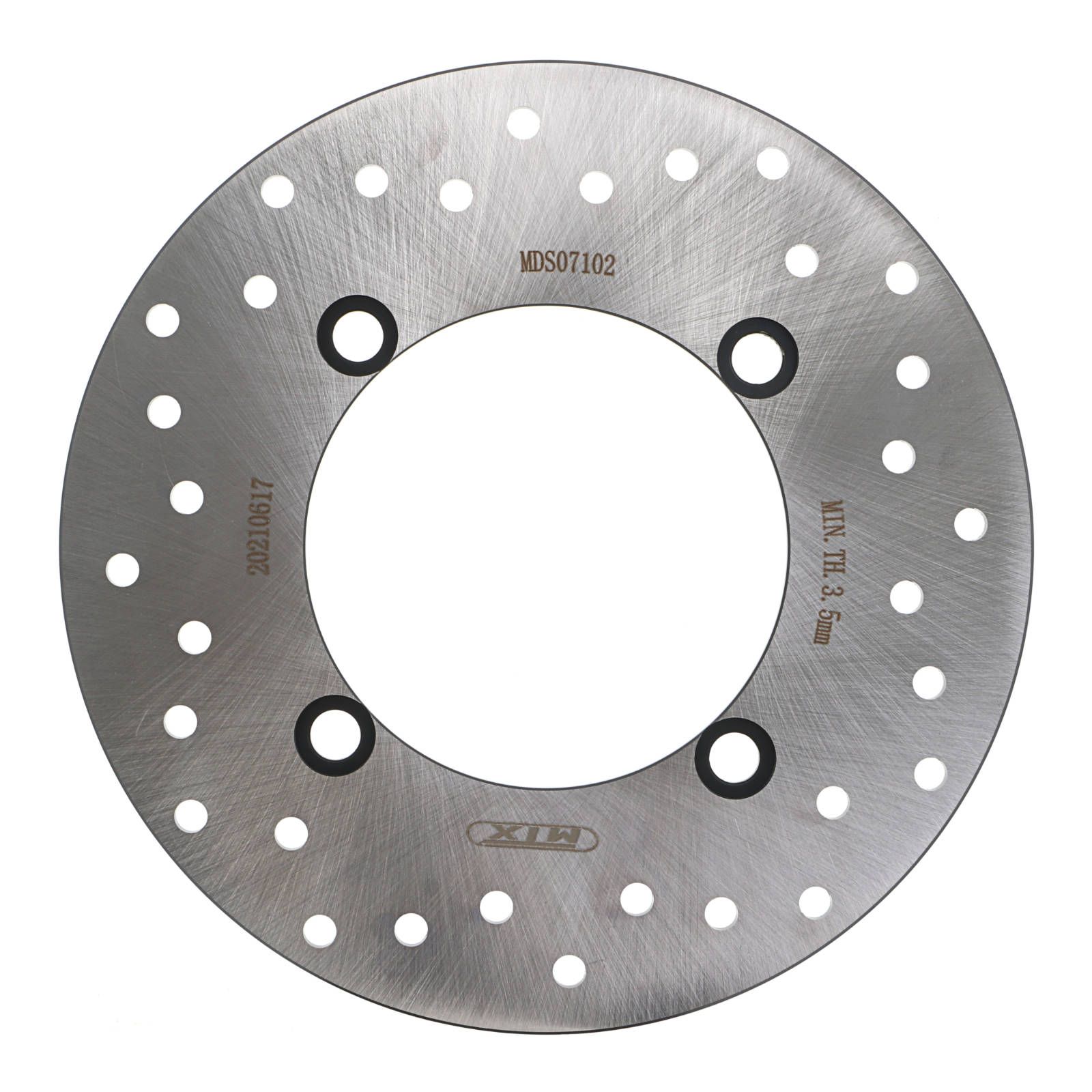 MTX BRAKE DISC SOLID TYPE - FRONT / REAR - Image 1
