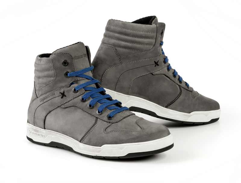 SMOKE SHORT URBAN BOOTS GREY LEATHER 39 - Image 1