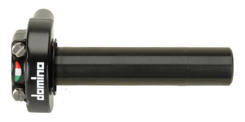 RACE THROTTLE/GRIPS ALU BLACK 3 STROKE RINGS XM2 2 CABLE DESMO - Image 3