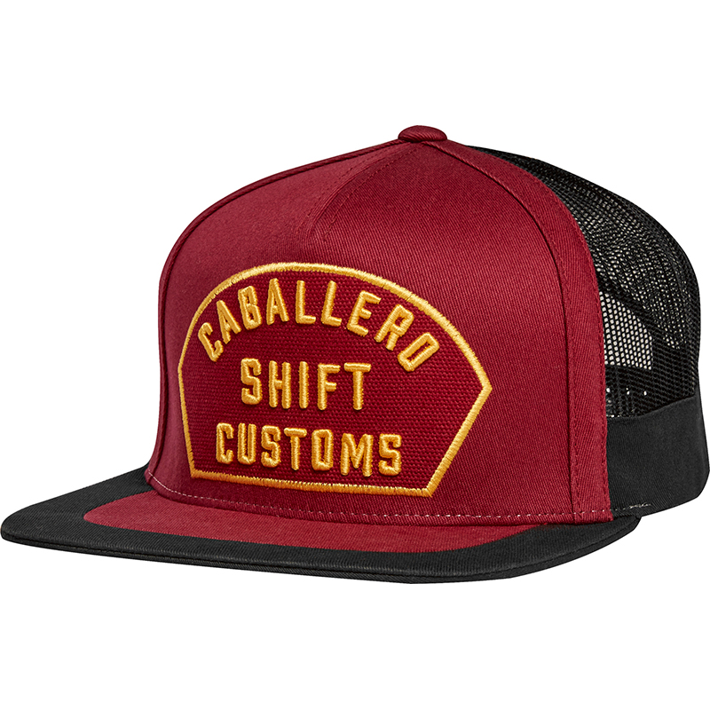 CABALLERO X LAB HAT [DARK RED] OS - Image 1