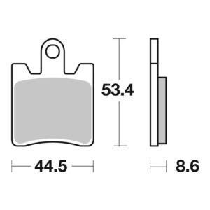 Brembo Brake Pad - Sintered Front - Image 2