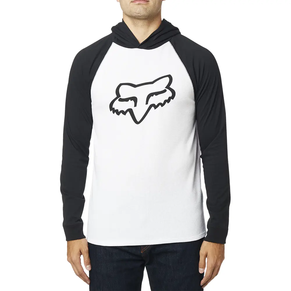 Hoodie Fox Subzcribe Knit Black/White