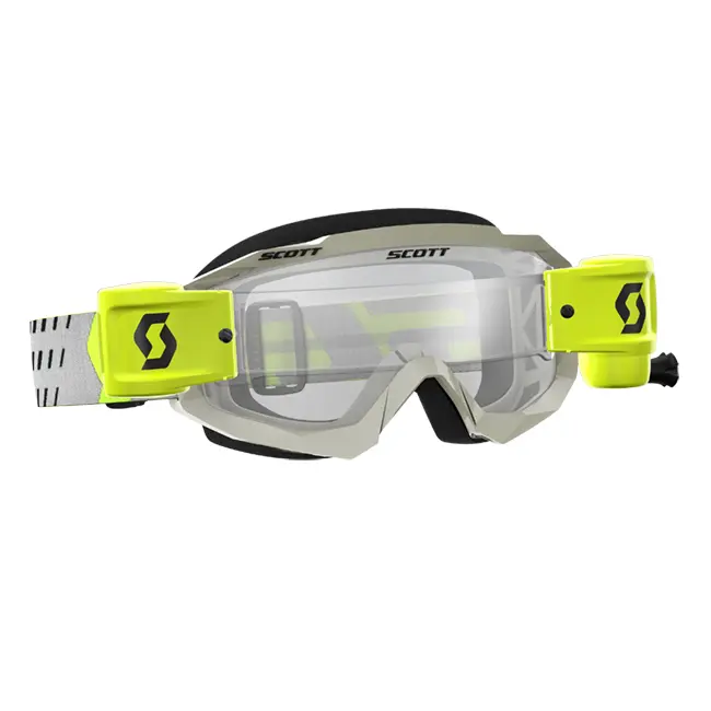 Goggles Scott Hustle WTS Grey/Yellow Clear Lens
