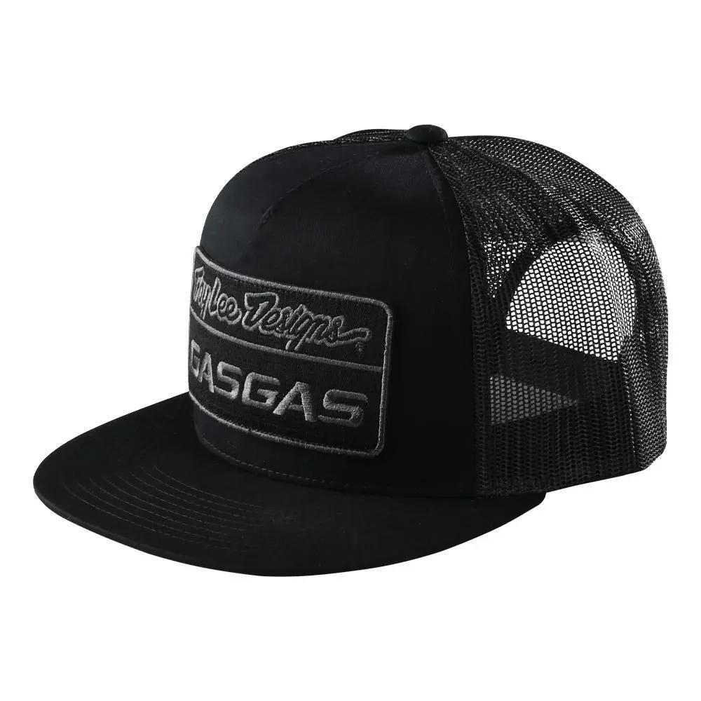Troy Lee Designs x GasGas Team Snapback Stock Cap Black