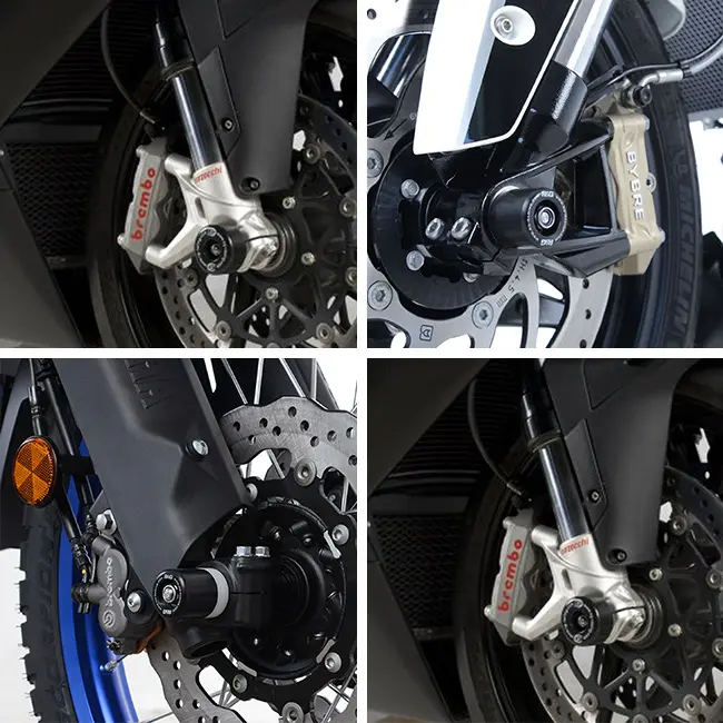 Fork Protectors for Ducati Diavel V4 23- Black R&G