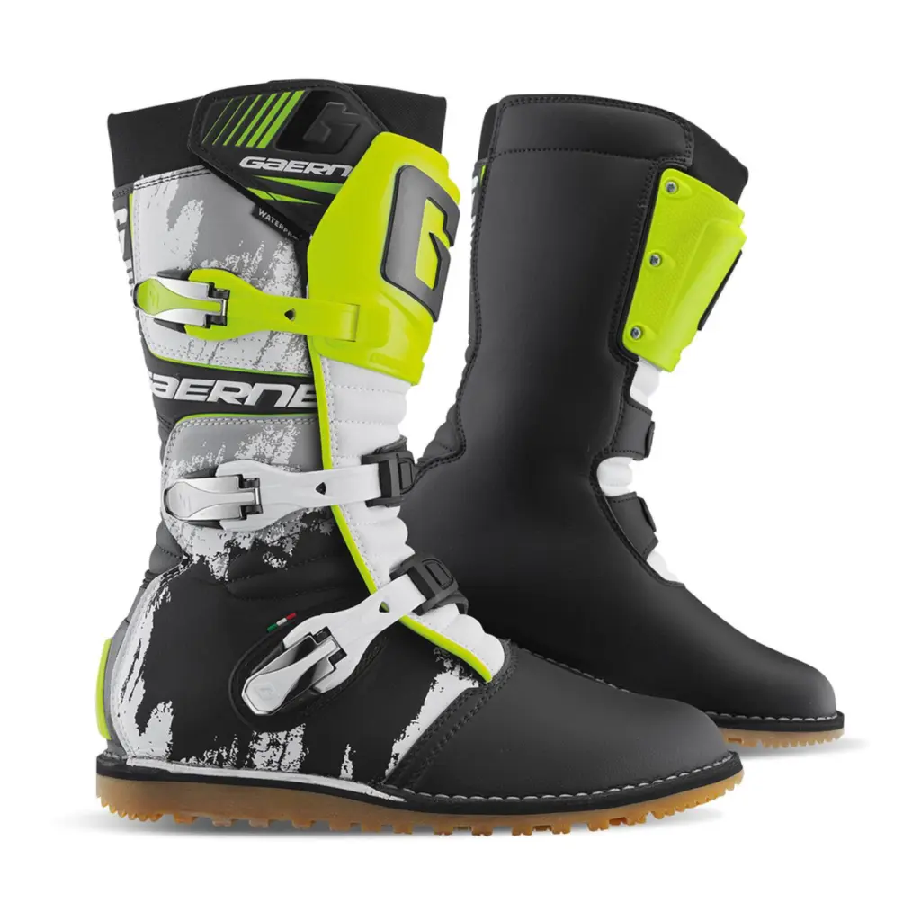 Gaerne Balance Classic Trial Boots Yellow Black