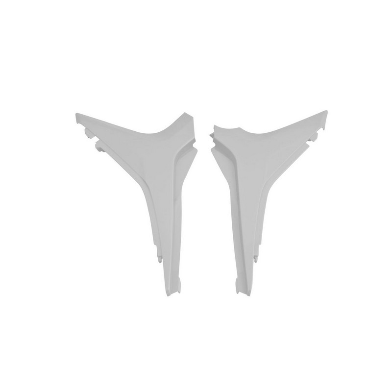 AIR BOX COVER RTECH CRF250R 10-13 CRF450R 09-12 WHITE - Image 1