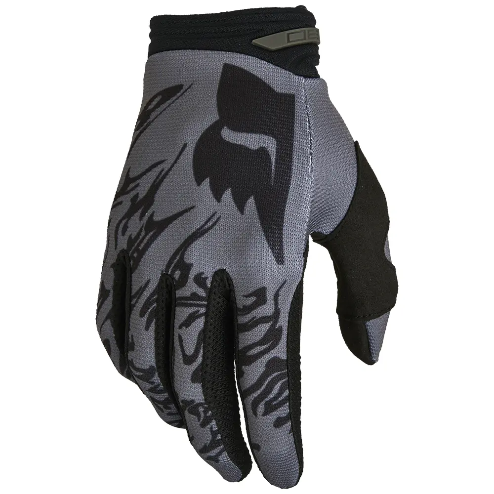 Fox 180 Peril Black Motocross Gloves