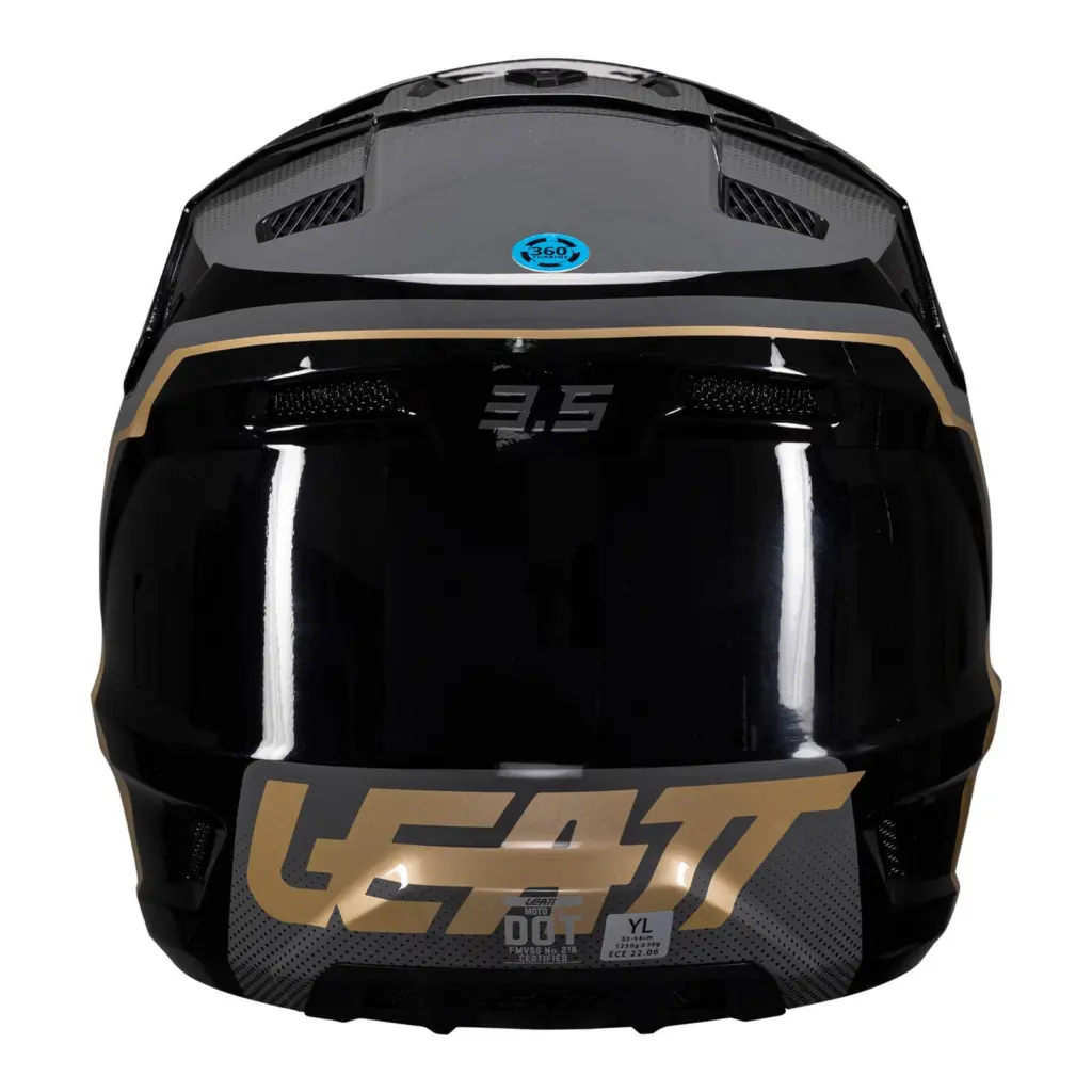 Leatt 3.5 Junior Motocross Helmet Kit - Black