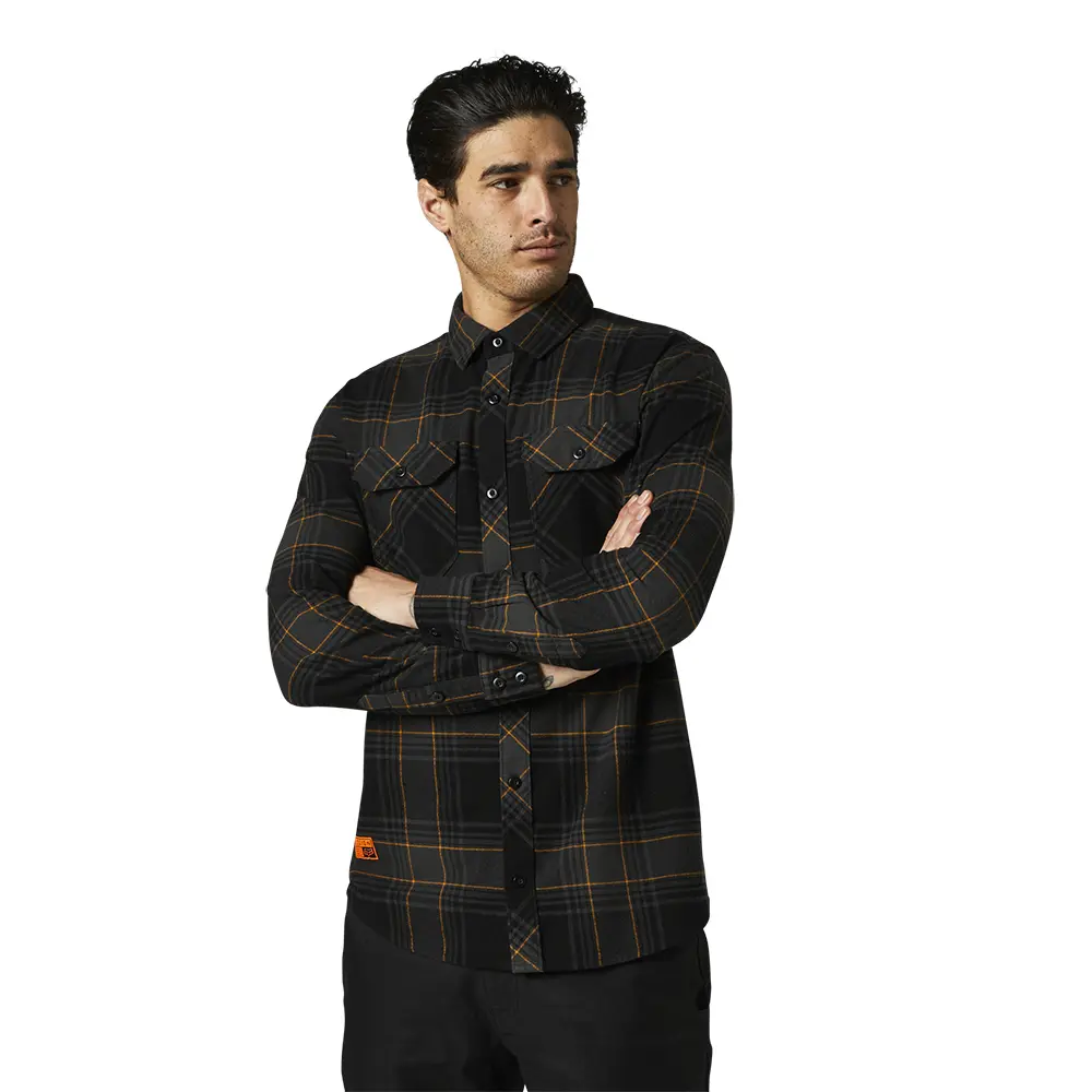 Fox Traildust 2.0 Flannel Shirt Black