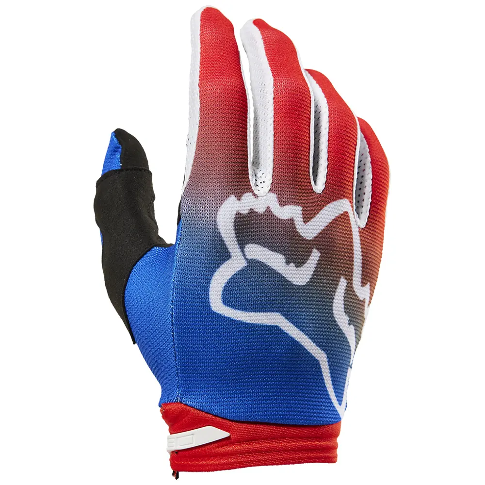 Fox 180 Toxsyk Motocross Gloves Flo Red