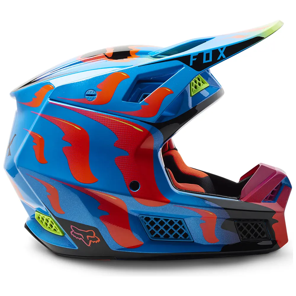 Fox V3 RS Eyeris MIPS ECE Motocross Helmet Multi