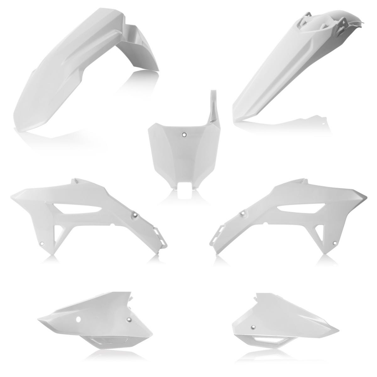 CYC 5PLAS KIT2021 HONDA CRF450R 5 PIECE REPLICA KIT WHITE - Image 1