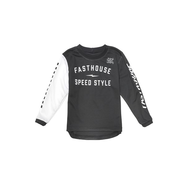 Fasthouse Toddler El Nino Jersey, Black - Image 1