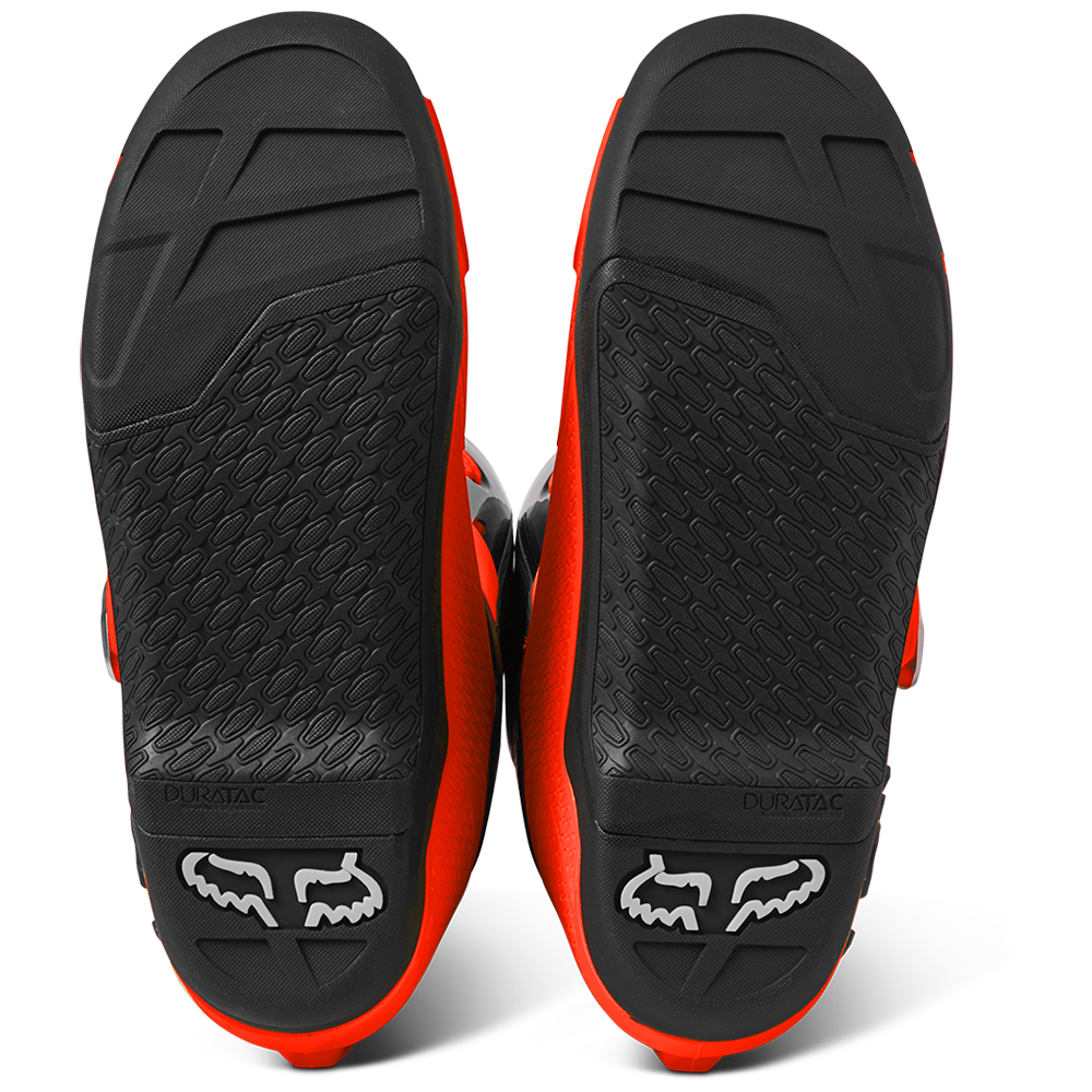 Fox Motion Motocross Boots Flo Orange - Image 6