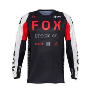 Fox 180 Race Spec Motocross Jersey Flo Red - Image 1