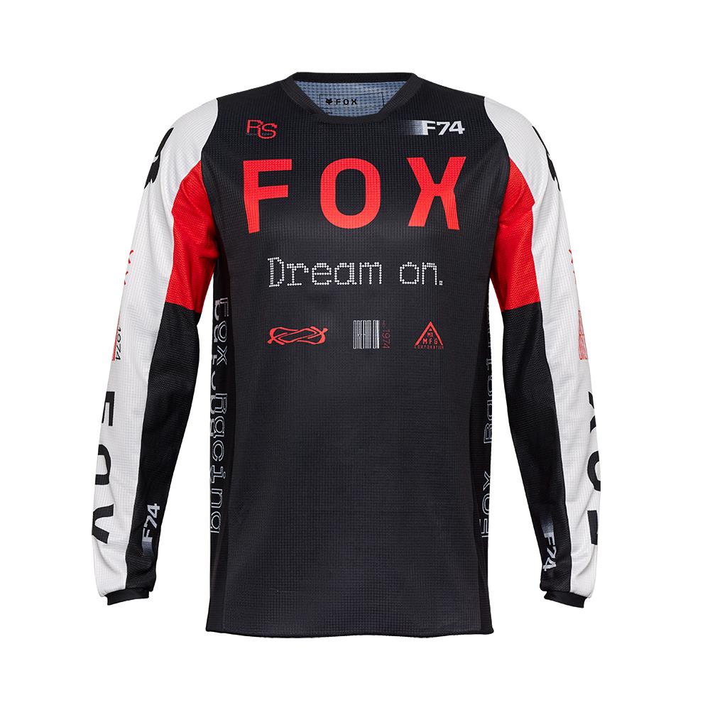 Fox 180 Race Spec Motocross Jersey Flo Red - Image 1