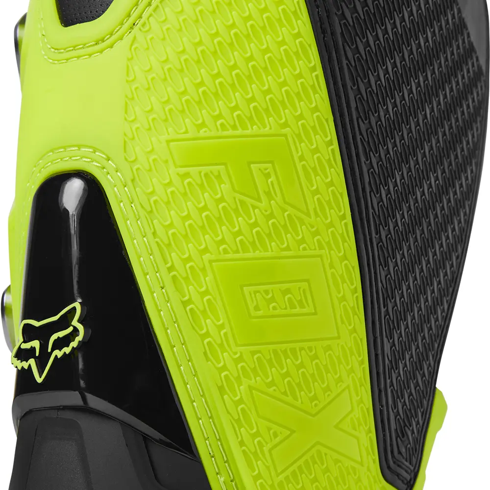 Fox Motion Motocross Boots Flo Yellow