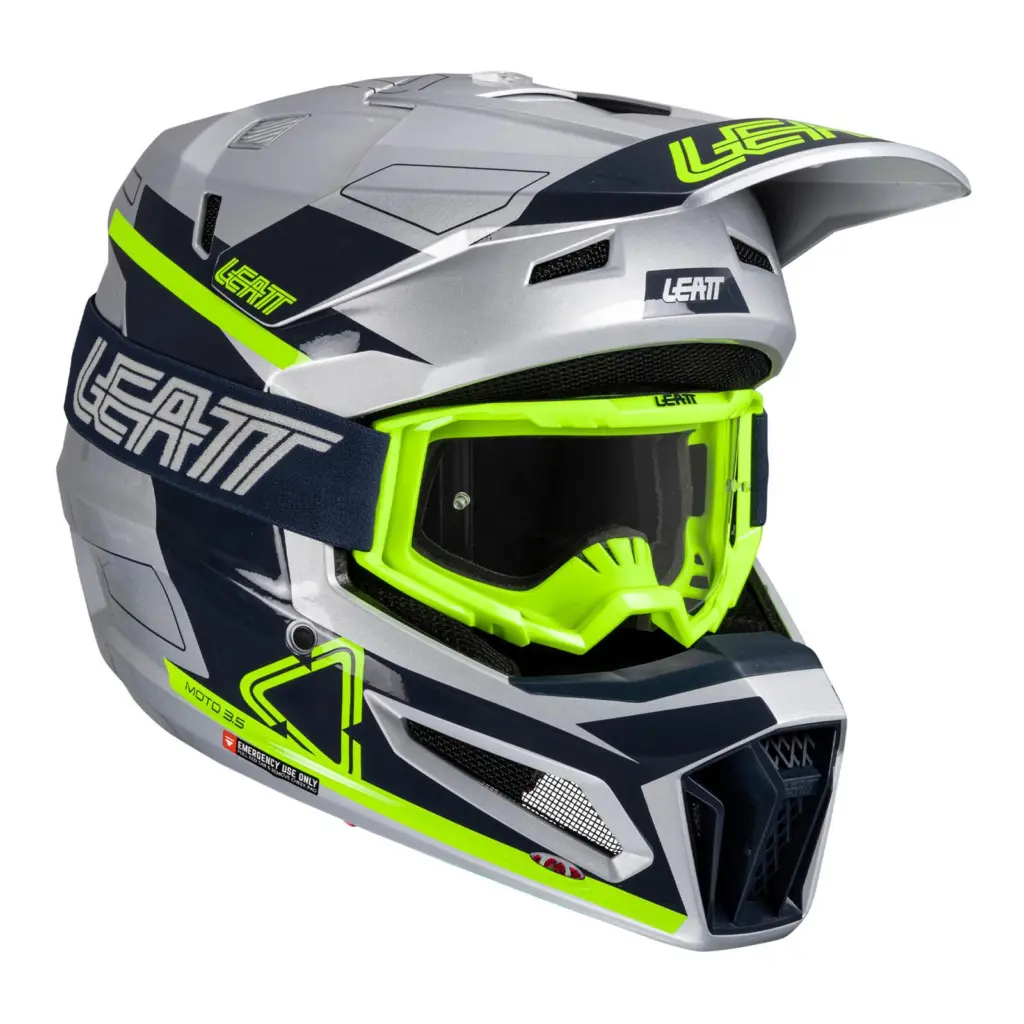 Leatt 3.5 Motocross Helmet Kit - Steel