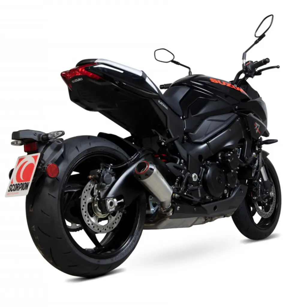 Suzuki Katana 2019-22 Half Sys tem Red Power Stainless Steel