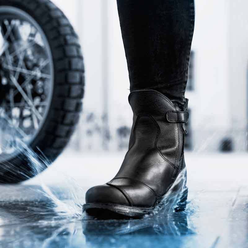 PEARL LADIES URBAN SHORT BOOTS BLACK 36