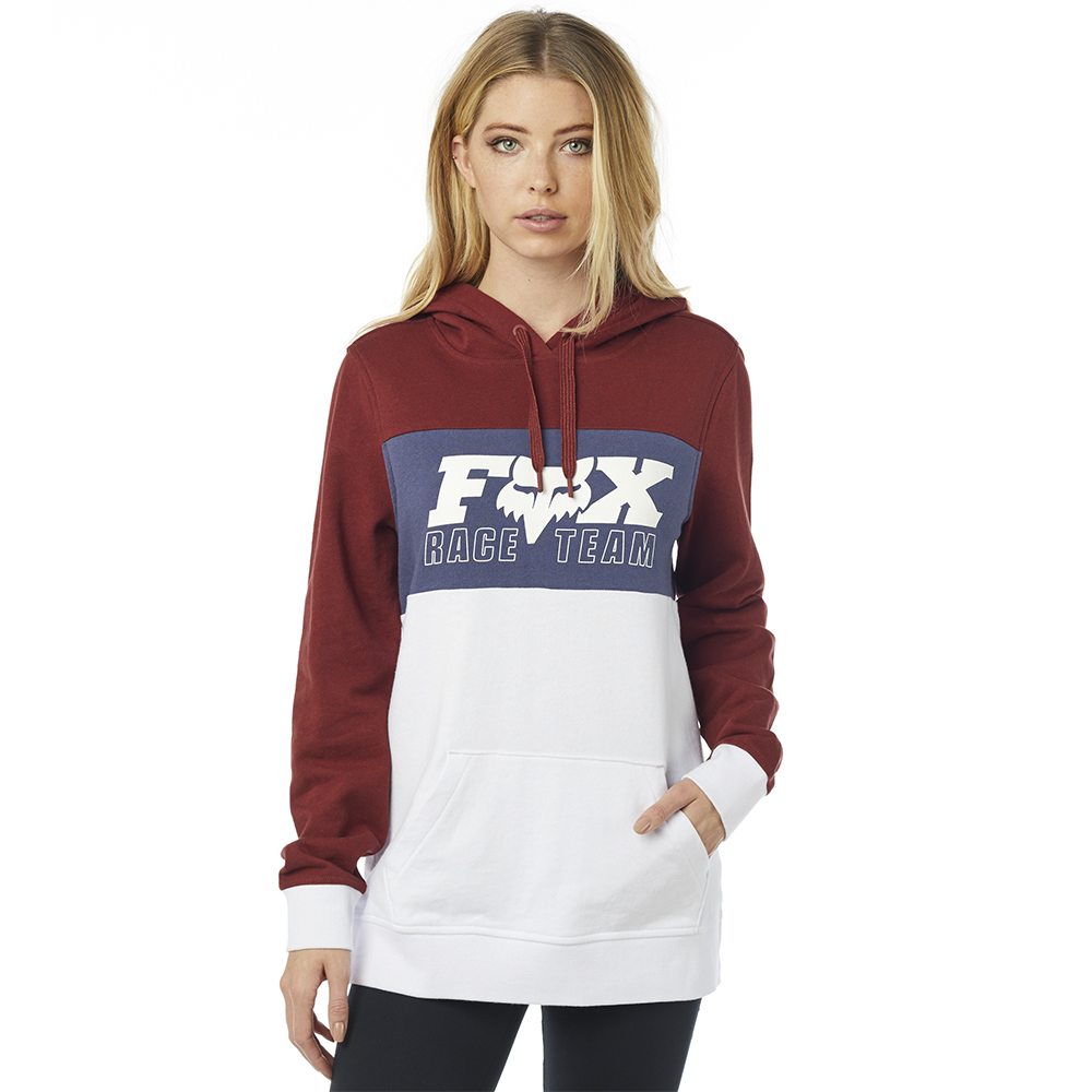Hoodies Fox Too High Pullover Ladies Bordeaux - Image 1