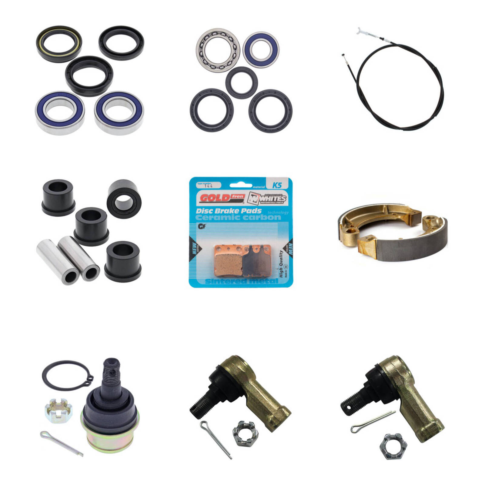ATV Refurb Kit - Yamaha YFM350FA Grizzly 4WD '07-'11 - Image 1