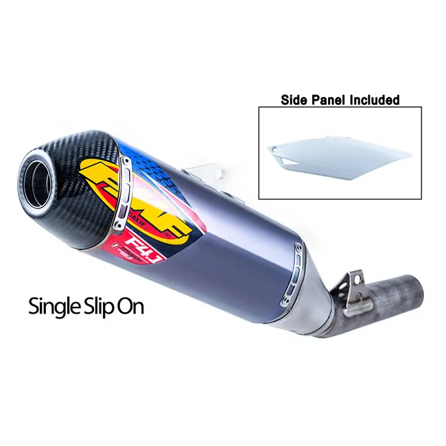 *4.1 Ti Single CRF450R 17-20 Slip on w/carbon Cap FMF [A]