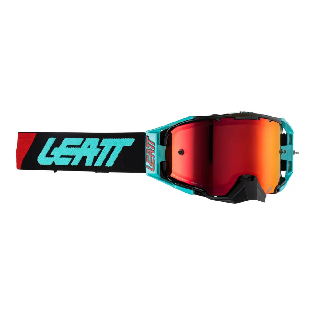 Leatt Velocity 6.5 Motocross Goggles Iriz Fuel Red 28%