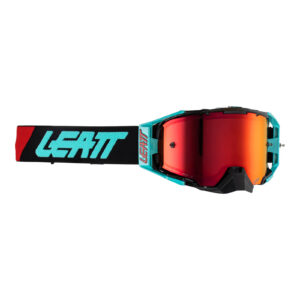 Leatt Velocity 6.5 Motocross Goggles Iriz Fuel Red 28% - Image 1