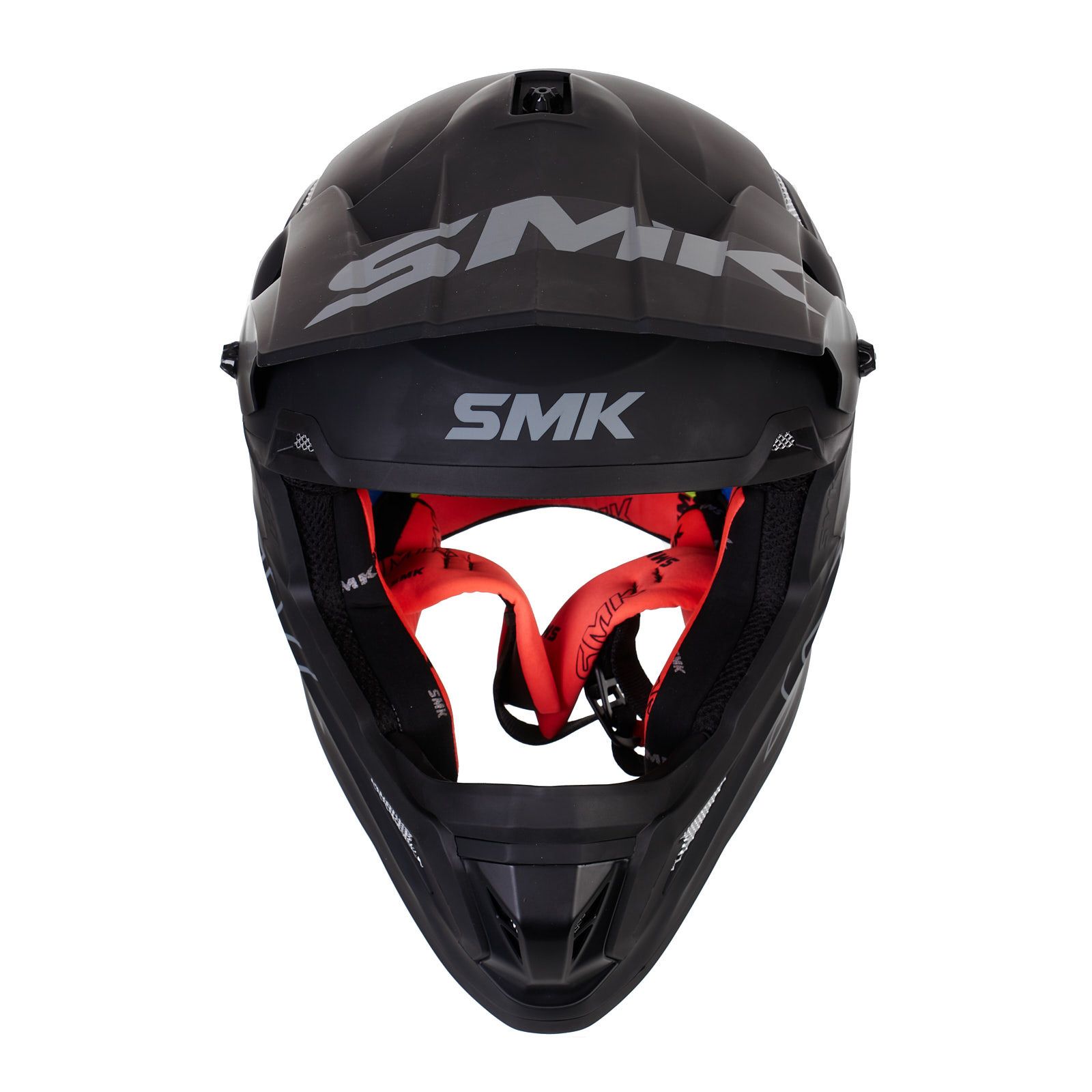 SMK Allterra Motocross Helmet Matte Black - Image 3
