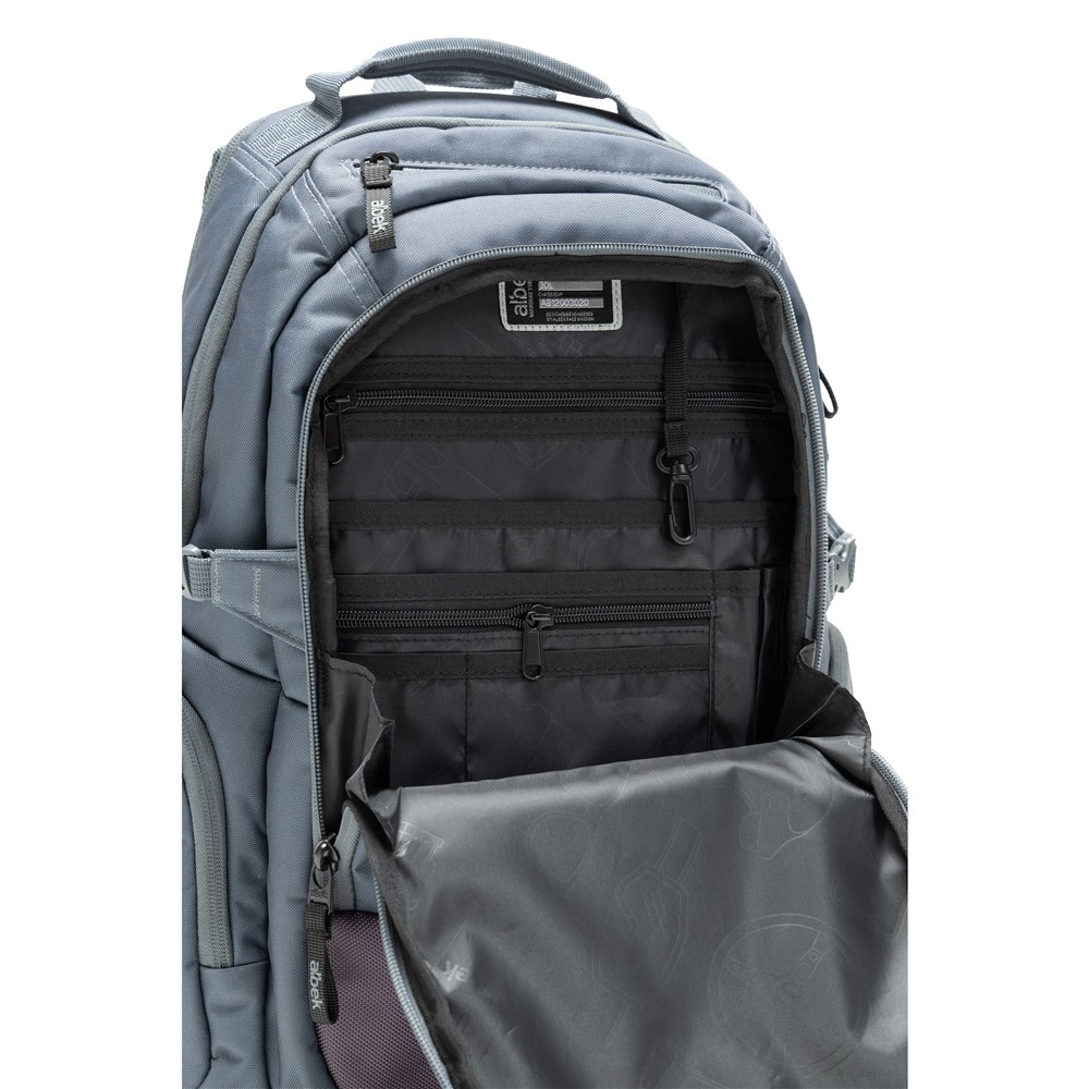 Albek Backpack Dudley Steel Grey - Image 5