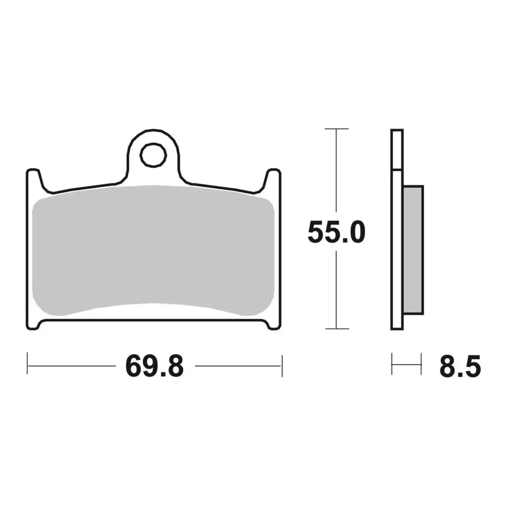 Brembo Brake Pad - Sintered Front