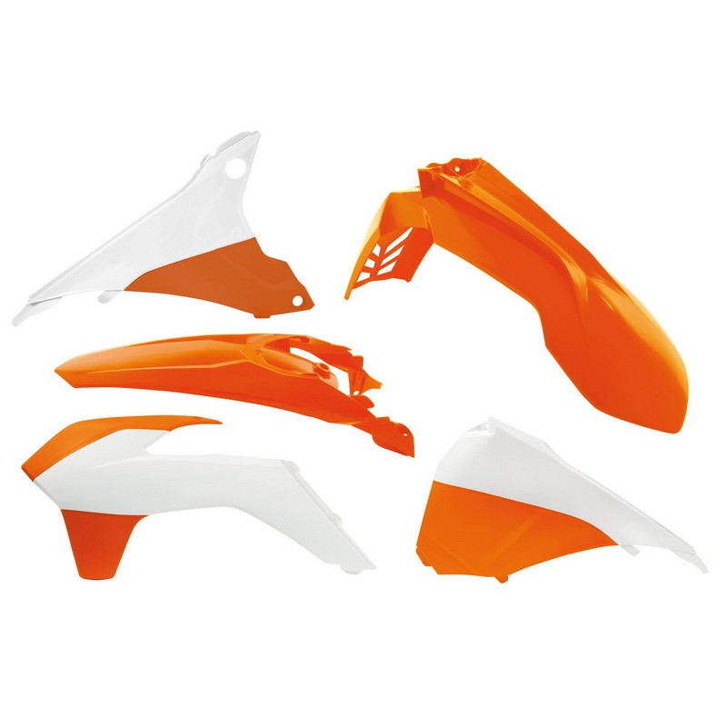 PLASTICS KIT RTECH  FRONT FENDER , RADIATOR SHROUDS , AIR BOX COVERS & REAR FENDER - Image 1