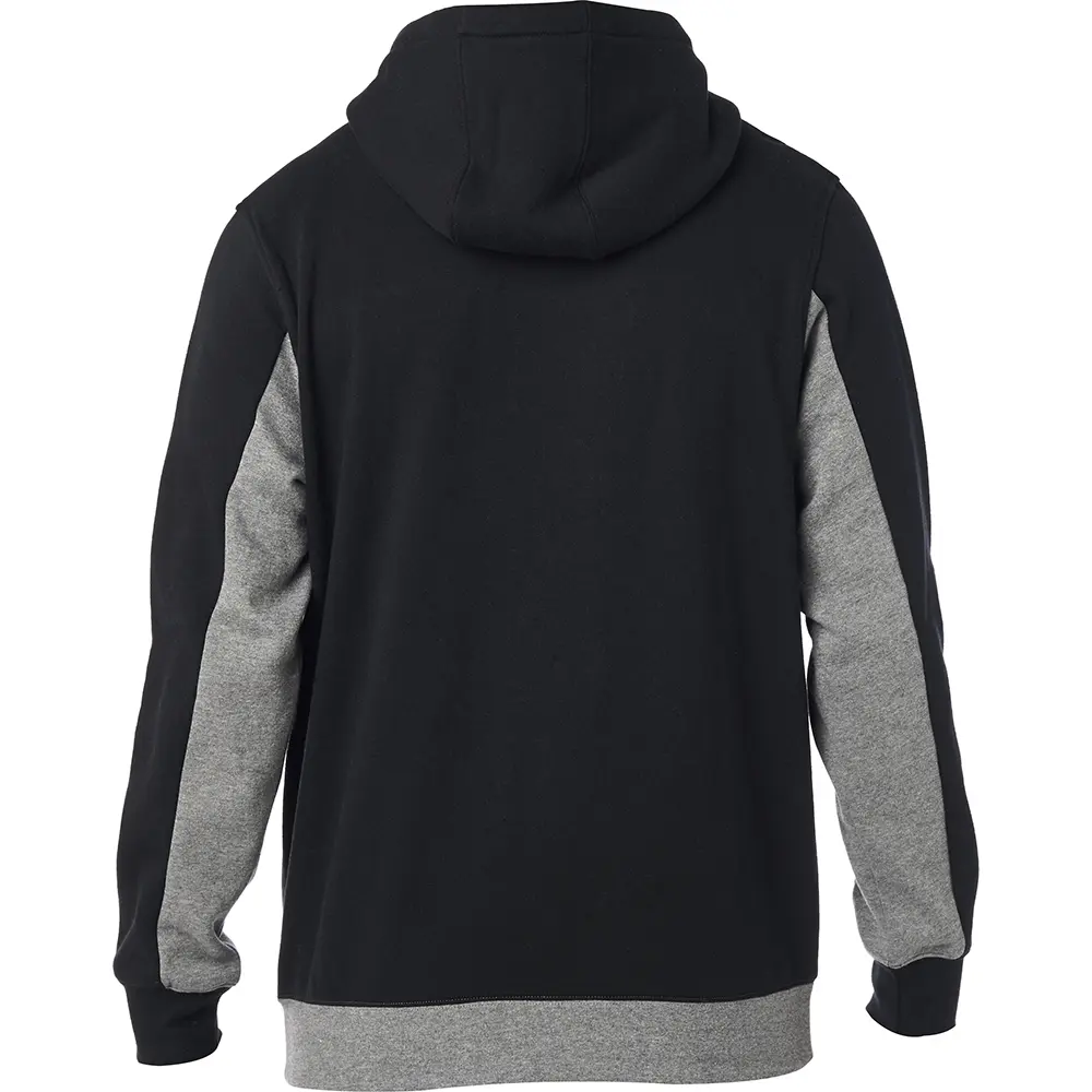 Hoodie Fox Streak Black/Grey