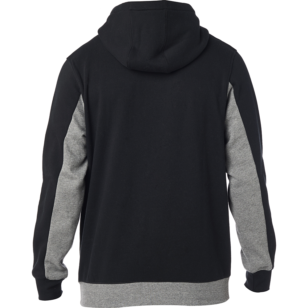 Hoodie Fox Streak Black/Grey - Image 2