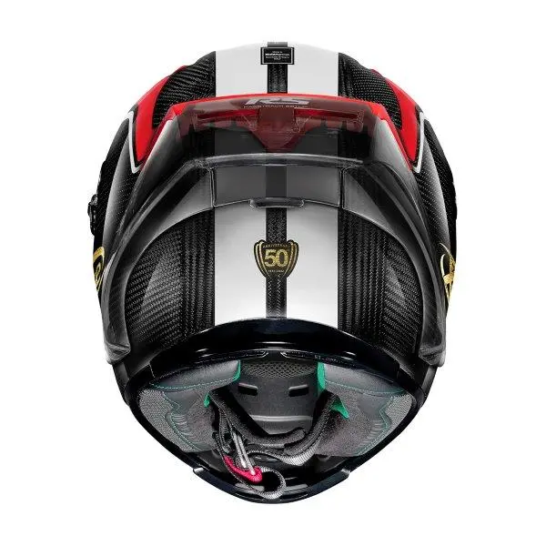 HELMET X803RS ULTRA CARBON CARBON/WHITE/RED 50 ANNI EDITION XLARGE