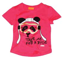 Tee KTM Youth Girls Panda - Image 1