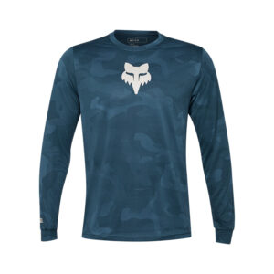 Fox Ranger Tru Dri MTB Jersey Dark Vintage Blue - Image 1
