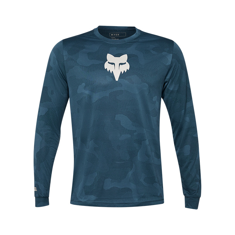 Fox Ranger Tru Dri MTB Jersey Dark Vintage Blue - Image 1