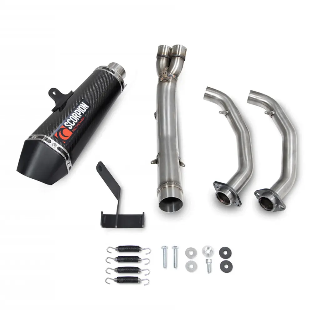 Ninja 650 17- Serket taper Full System C/Fibre Scorpion