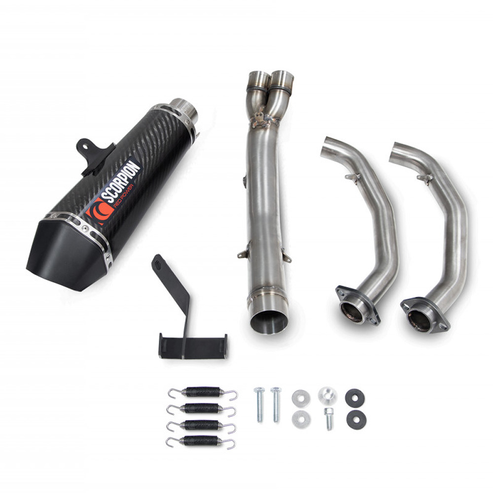 Ninja 650 17- Serket taper Full System C/Fibre Scorpion - Image 1