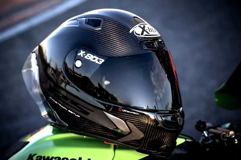 HELMET X803RS ULTRA CARBON HOT LAP CARBON/GREY SMALL