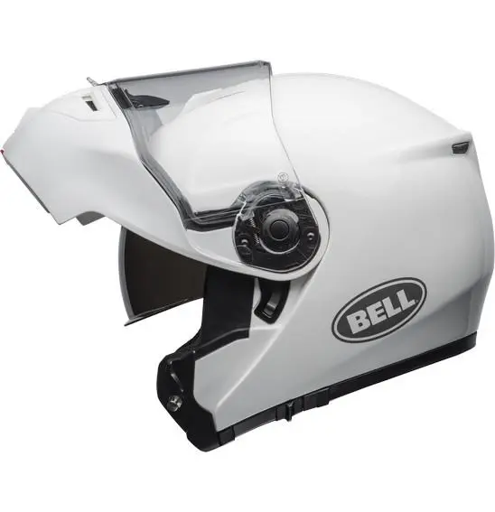 Bell SRT Modular Flip Front Helmet White