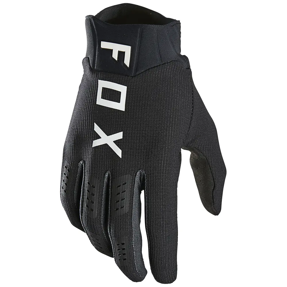 Fox Flexair Black Motocross Gloves