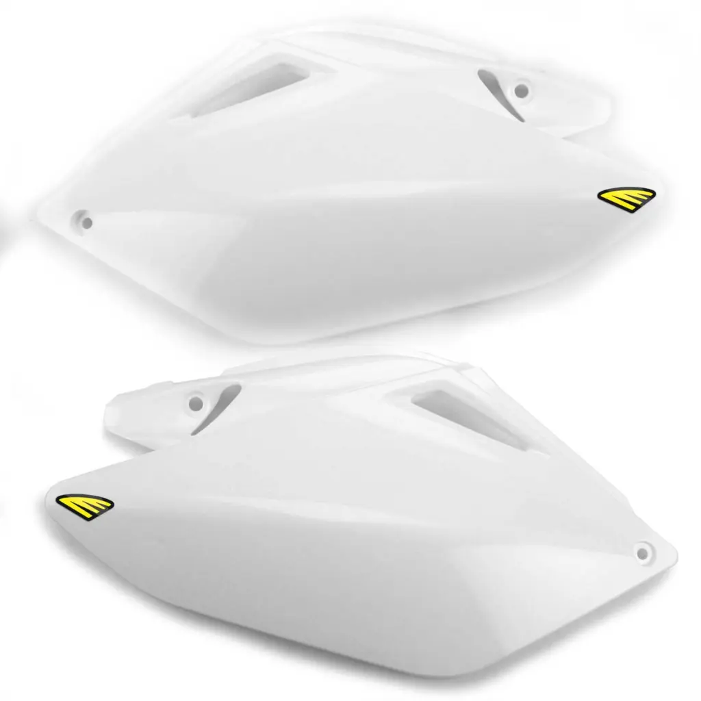 SIDE #PLATE CRF450 07-08 WHT