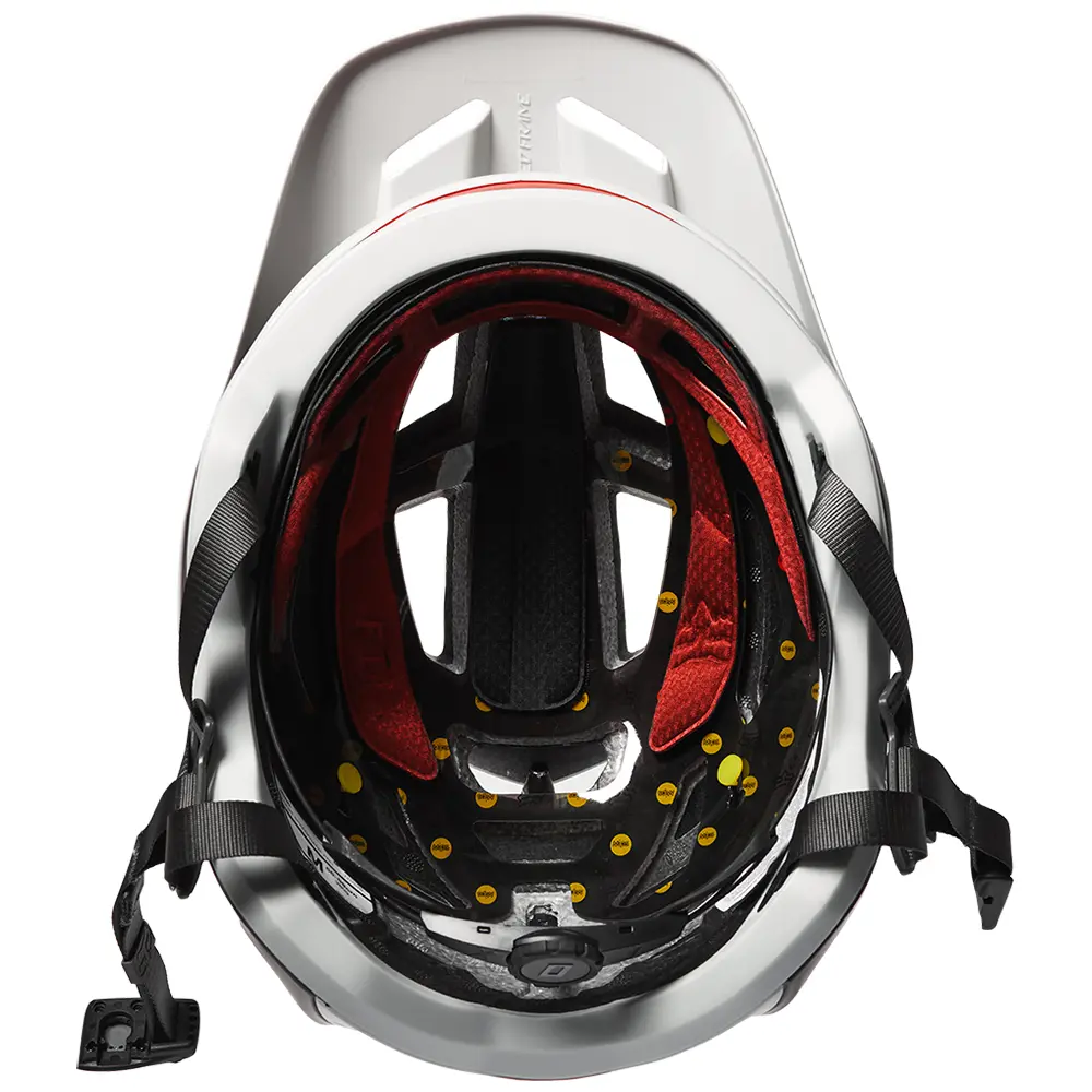 Fox Speedframe Pro Blocked Mips Bike Helmet White/Black