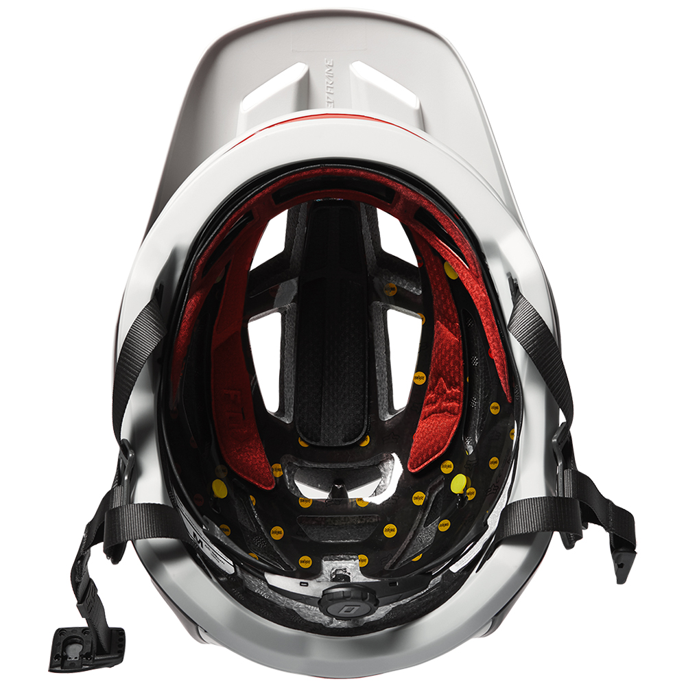 Fox Speedframe Pro Blocked Mips Bike Helmet White/Black - Image 5