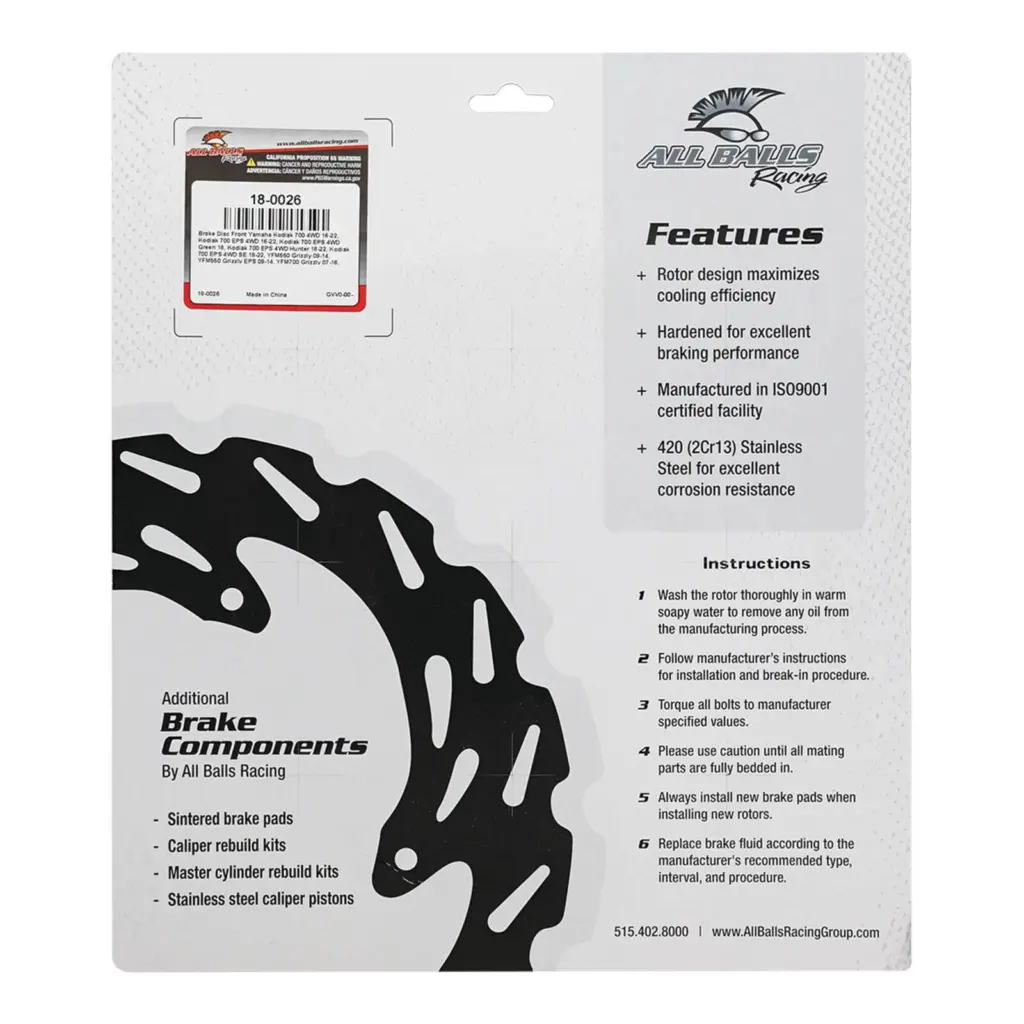 Brake Disc 18-0026