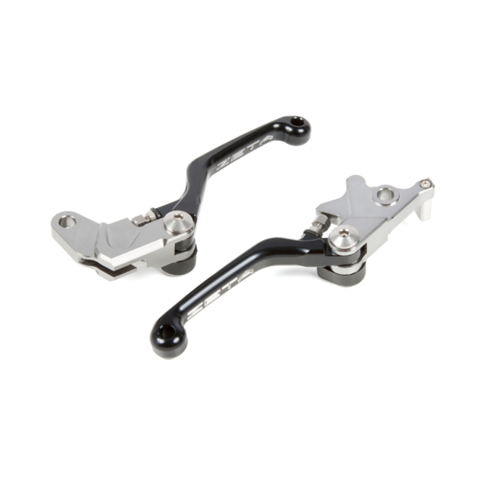 ZETA PIVOT LEVER SET CP 3FI DR250R,DRZ400S/SM BLACK - Image 1